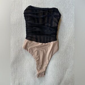 Nookie Eden Bodysuit in Black size Xs
